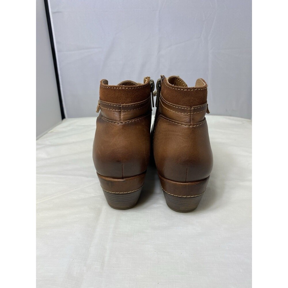 PIKOLINOS Rotterdam Ankle Boots 902-8943C1 Brown Cuero Sz EU 36, US 5 - Picture 6 of 10